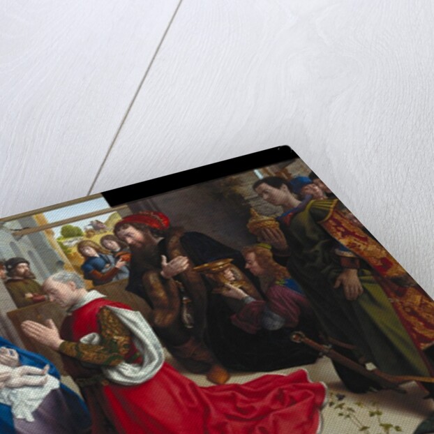 The Adoration of the Kings (The Monforte Altarpiece) by Hugo van der Goes