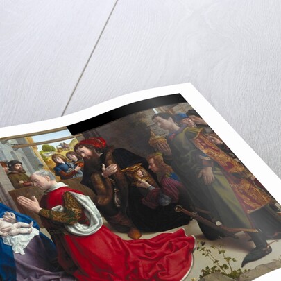 The Adoration of the Kings (The Monforte Altarpiece) by Hugo van der Goes