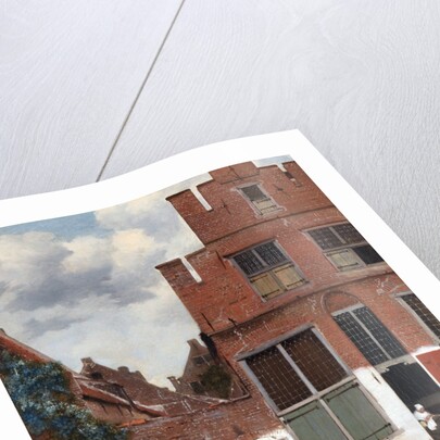 The Little Street (View of Houses in Delft) by Johannes Vermeer