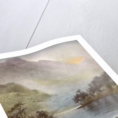 Scene of countryside in Scotland by Anonymous