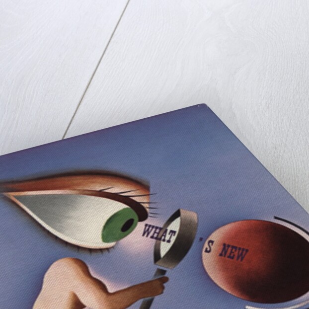 What's New poster by Jean Carlu