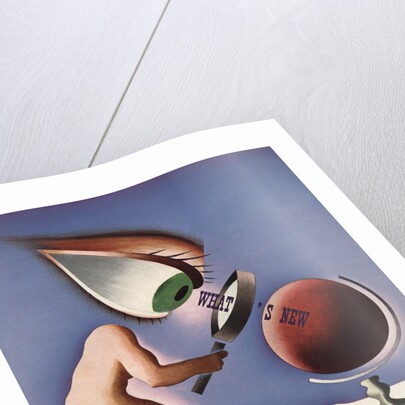 What's New poster by Jean Carlu