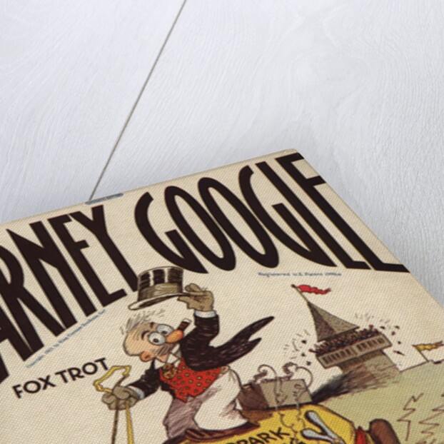 Barney Google fox trot sheet music cover by Anonymous