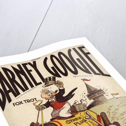 Barney Google fox trot sheet music cover by Anonymous