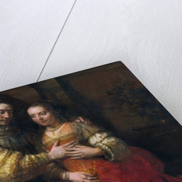 Portrait of a Couple as Figures from the Old Testament (The Jewish Bride) by Rembrandt van Rijn