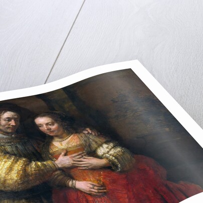 Portrait of a Couple as Figures from the Old Testament (The Jewish Bride) by Rembrandt van Rijn