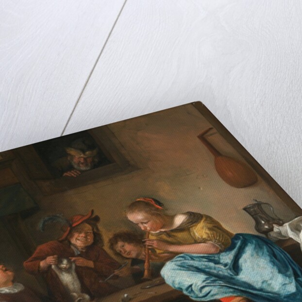 Children Teaching a Cat to Dance (The Dancing Lesson) by Jan Steen