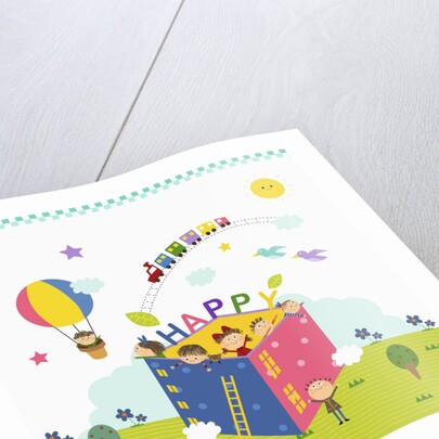 Happy children enjoying their time by Anonymous