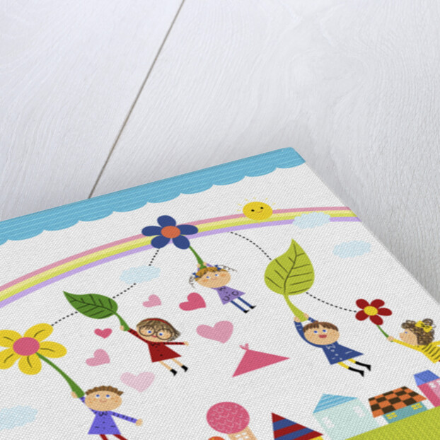 Happy children enjoying their time by Anonymous