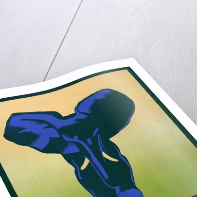 Visit the Zoo poster with elephant by Anonymous