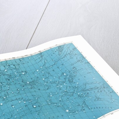 Vintage illustration of a star map by Anonymous