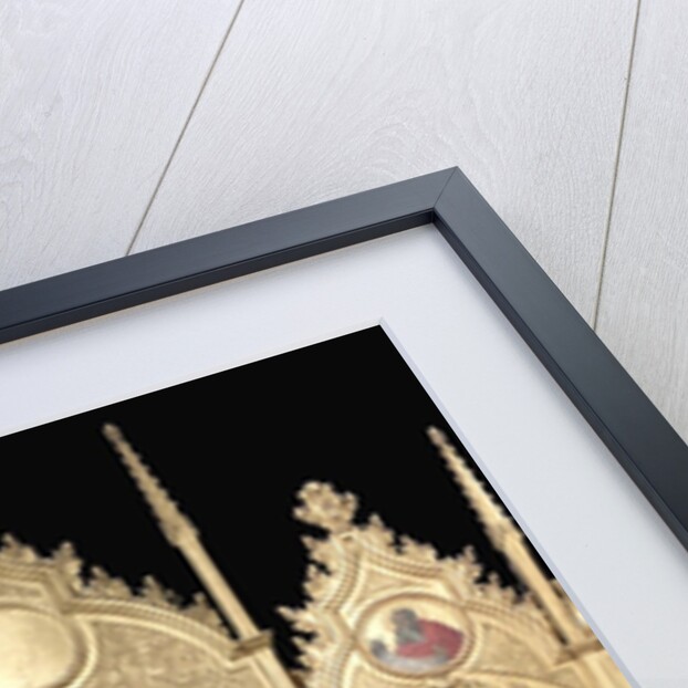 Detail of Annunciation with Two Saints by Simone Martini