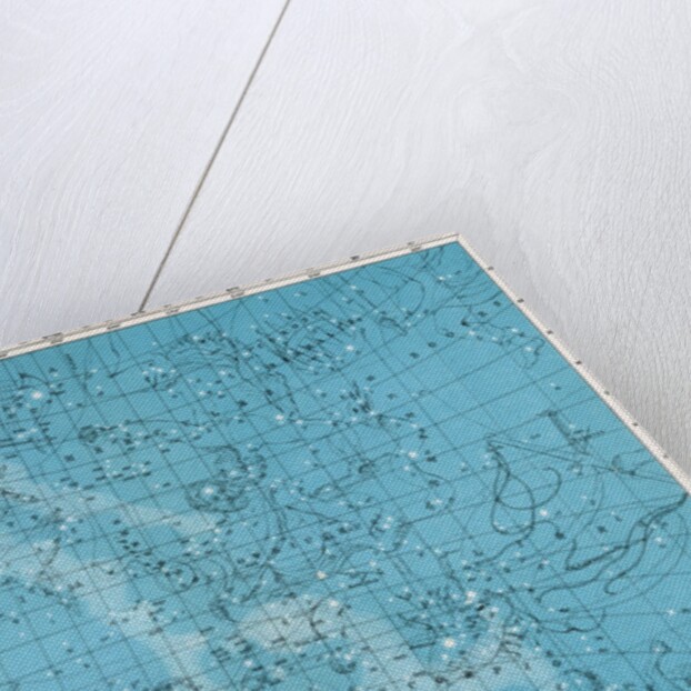 Star map with Capricorn, Sagittarius, Libra and Scorpio by Anonymous