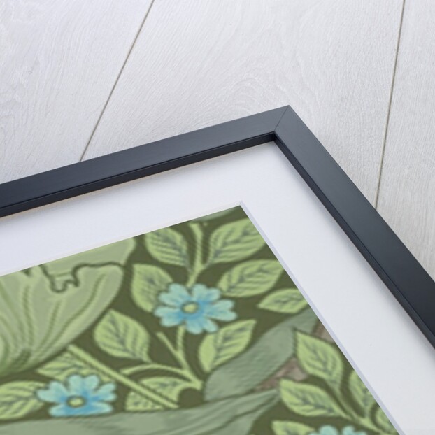 William Morris wallpaper sample with Forget-Me-Nots by Anonymous