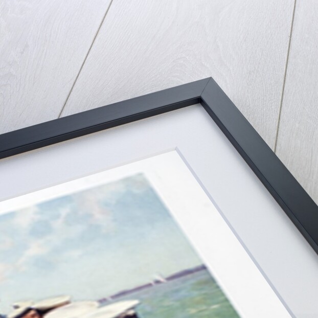 Boys Own Paper colour insert circa 1900 showing sailors from the Swiftsure class Battleship HMS Triumph. Taken from a painting by Charles M Padday titled "We All Love Jack". by Anonymous