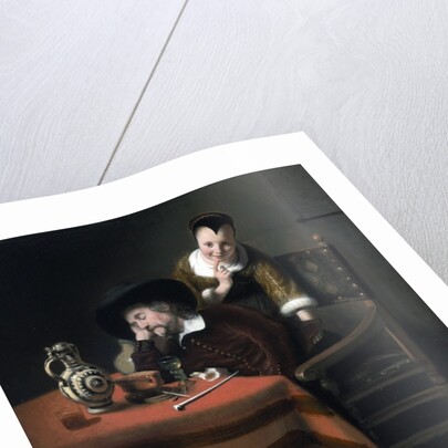 Sleeping Man Having His Pocket Picked by Nicolaes Maes