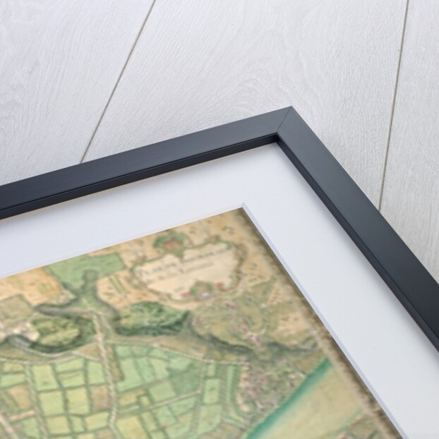 Vintage map of the Bordeaux region of France and its environs by Anonymous