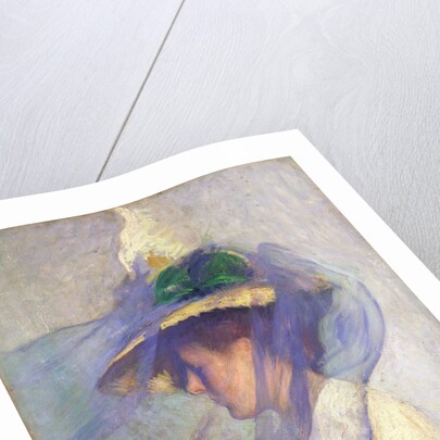 The Blue Veil by Edmund Charles Tarbell