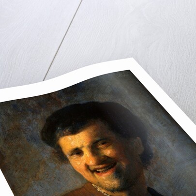 Laughing Young Man by Rembrandt van Rijn