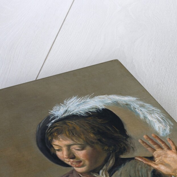 Singing Boy with a Flute by Frans Hals