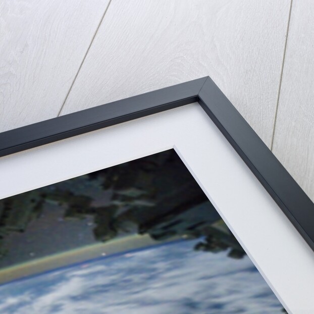 The Space Shuttle Atlantis leaves orbit for the final time by Anonymous