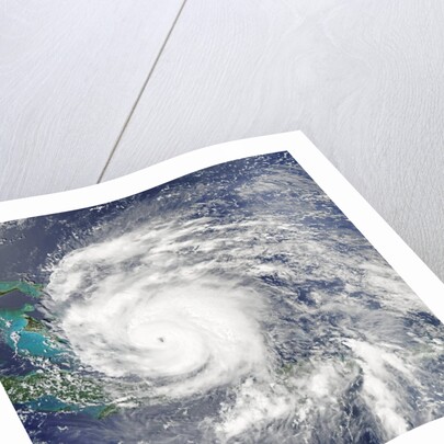Hurricane Irene over the Bahamas on August 24, 2011 by Anonymous