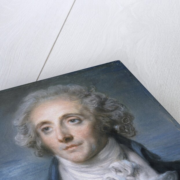 Portrait of Nicolas-Pierre-Baptiste Anselme, called Baptiste aine by Jean-Baptiste Greuze
