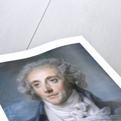 Portrait of Nicolas-Pierre-Baptiste Anselme, called Baptiste aine by Jean-Baptiste Greuze