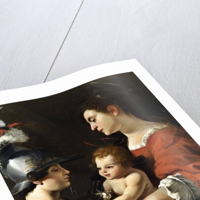 The Virgin and the Child with St. Michael by Rutilio Manetti