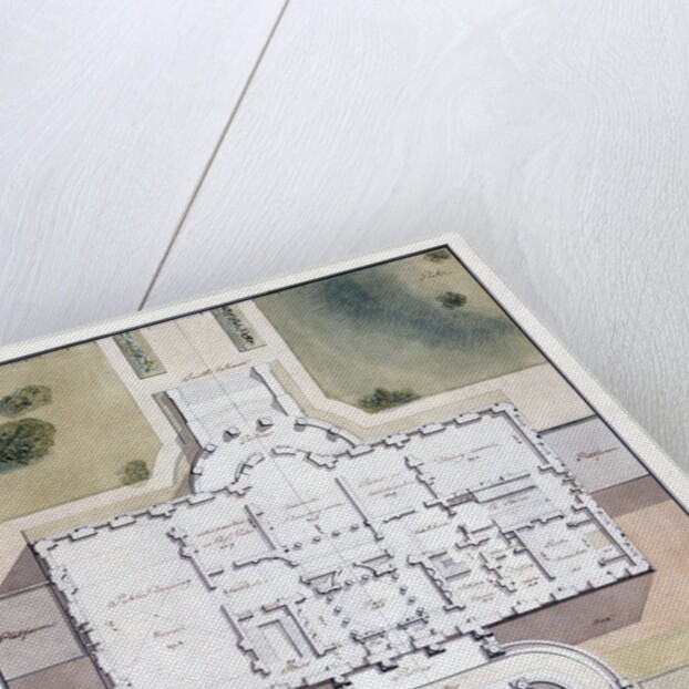 Benjamin Henry Latrobe's proposed plan for the renovation of the main level of the White House by Anonymous