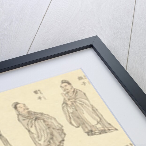 Priests by Katsushika Hokusai