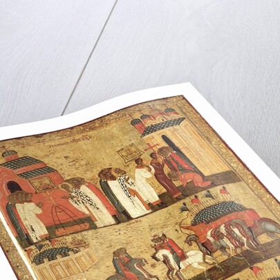 The Miracle of the Icon "The Sign of Our Lady" (Battle Between Warriors of Novgorod and Suzdal) by Anonymous