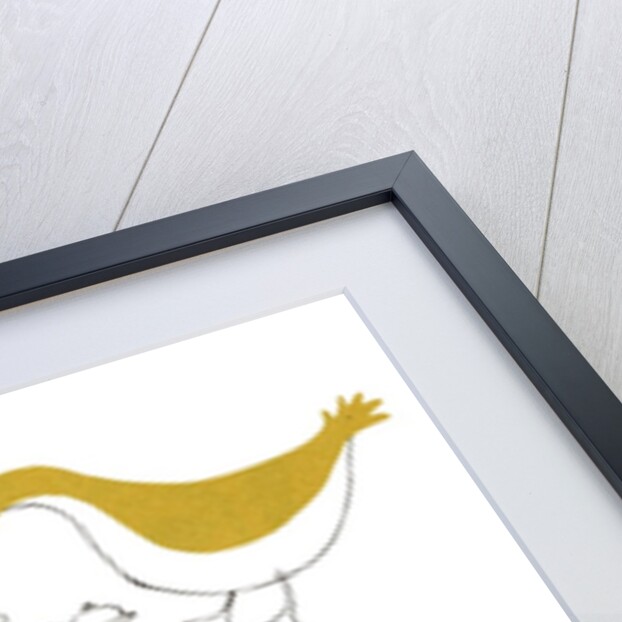 Illustration of mice serving geese by Anonymous