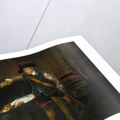 Cromwell Gazing at the Body of Charles I by Anonymous