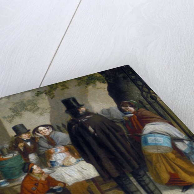 A Coffee Stall by Charles Hunt II