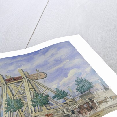 Erection of Cleopatra's Needle by Anonymous