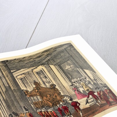 Her Majesty leaving Buckingham Palace by Anonymous