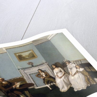 John Middleton with His Family in His Drawing Room by Anonymous