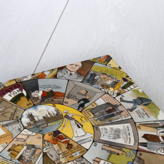 Votes for Women board game by Anonymous