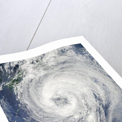 Satellite View of Tropical Storm Talas (15W) approaching Japan by Anonymous