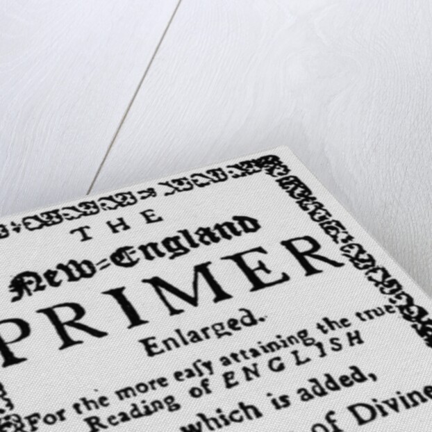The New England Primer, 1737 by Anonymous