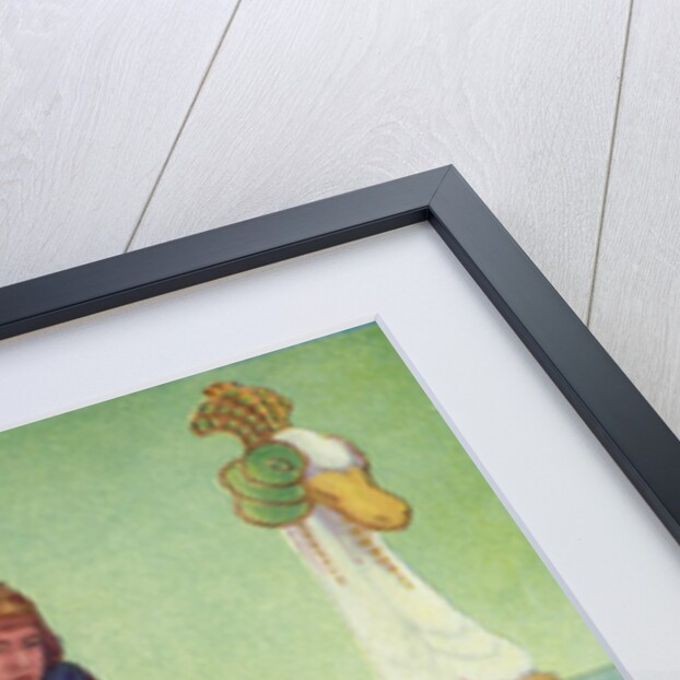 King Arthur receives the Sword Excalibur from the Lady of the Lake by Anonymous