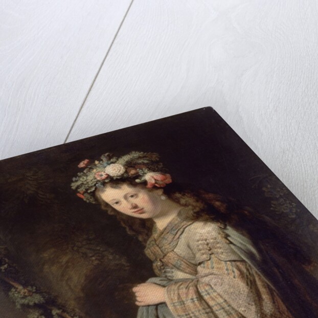 Flora by Rembrandt van Rijn