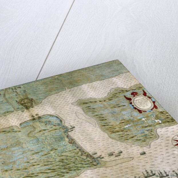 Sir Francis Drake's attack on Saint Augustine, Florida on May 28-29, 1586 by Anonymous