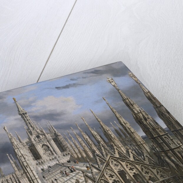 Roof of Milan Cathedral by Luigi Ossip Premazzi
