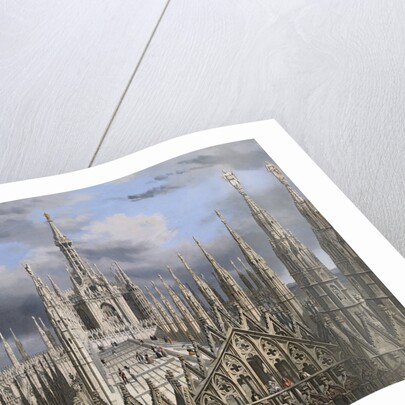 Roof of Milan Cathedral by Luigi Ossip Premazzi
