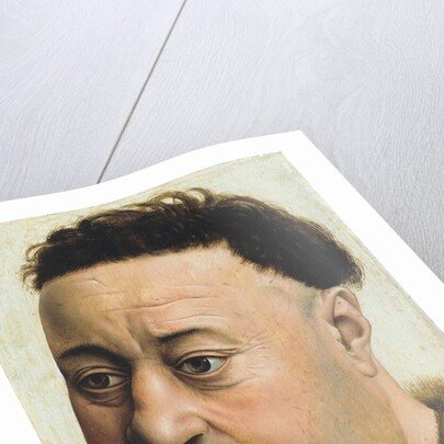 Portrait of a Fat Man by Robert Campin