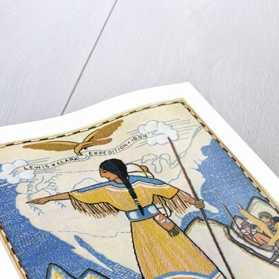 Sacajawea on Lewis and Clark Expedition by Anonymous