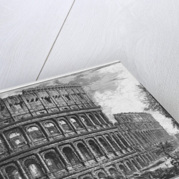 View of the Coliseum by Giovanni Battista Piranesi