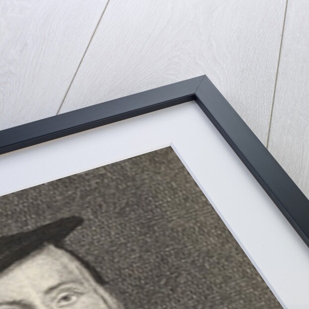 Engraving of Martin Luther by Wenceslas Hollar